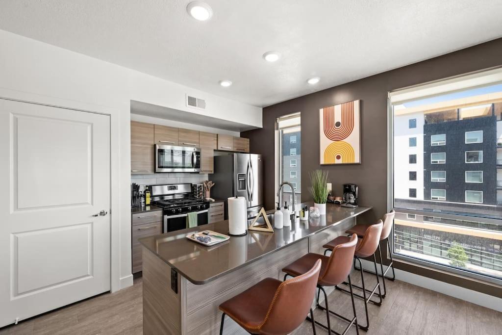 盐湖城Lux 2 Bd Boho In Heart Of Slc公寓 外观 照片