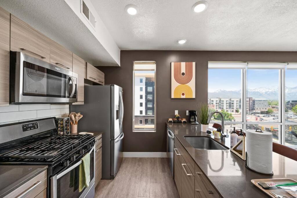盐湖城Lux 2 Bd Boho In Heart Of Slc公寓 外观 照片