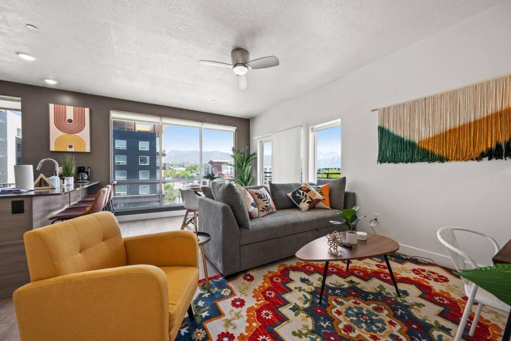 盐湖城Lux 2 Bd Boho In Heart Of Slc公寓 外观 照片